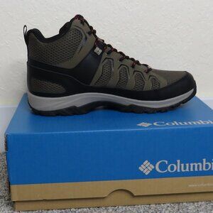Columbia* Men's Granite Trail Mid Waterproof Mud-Black‎ Color Shoe~ Size 12 WIDE